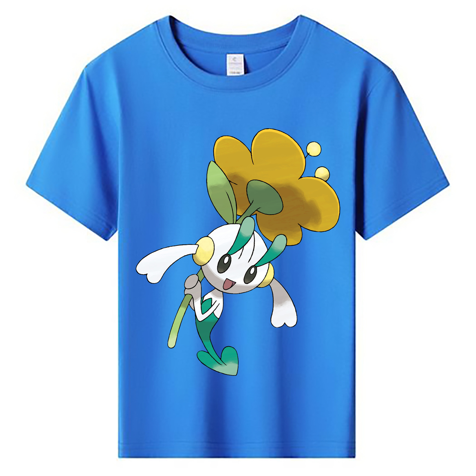 （画像用） ポケットモンスター Pokémon 綿100％キッズTシャツ（フロントプリント）